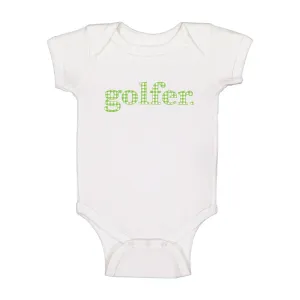 Gingham "Golfer" Onezee (Green Print)