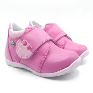 Girls Velcro Shoe In Pink