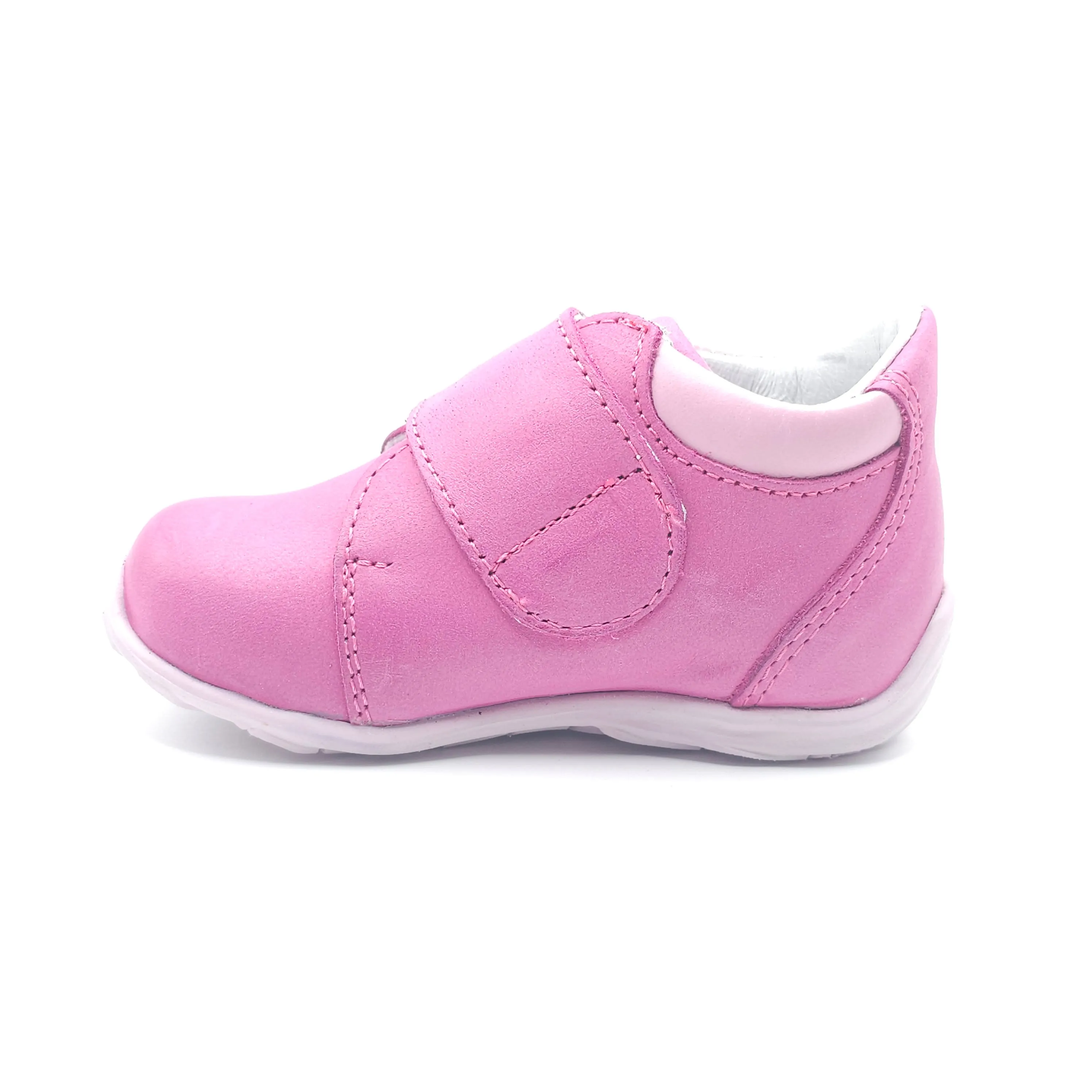 Girls Velcro Shoe In Pink