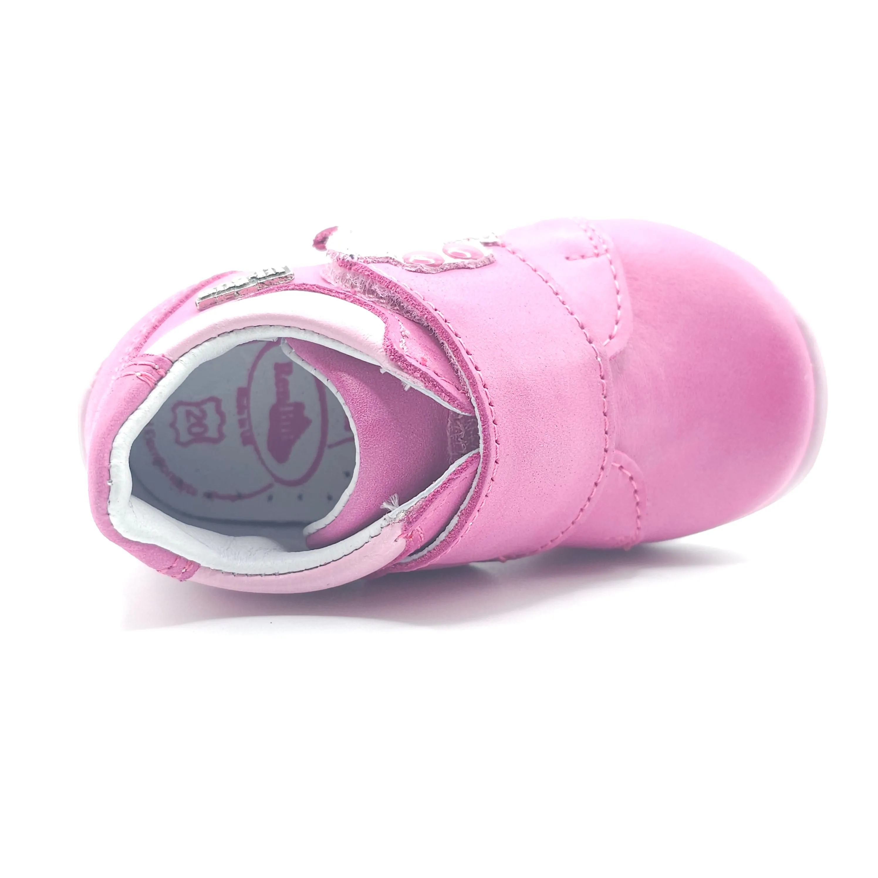 Girls Velcro Shoe In Pink