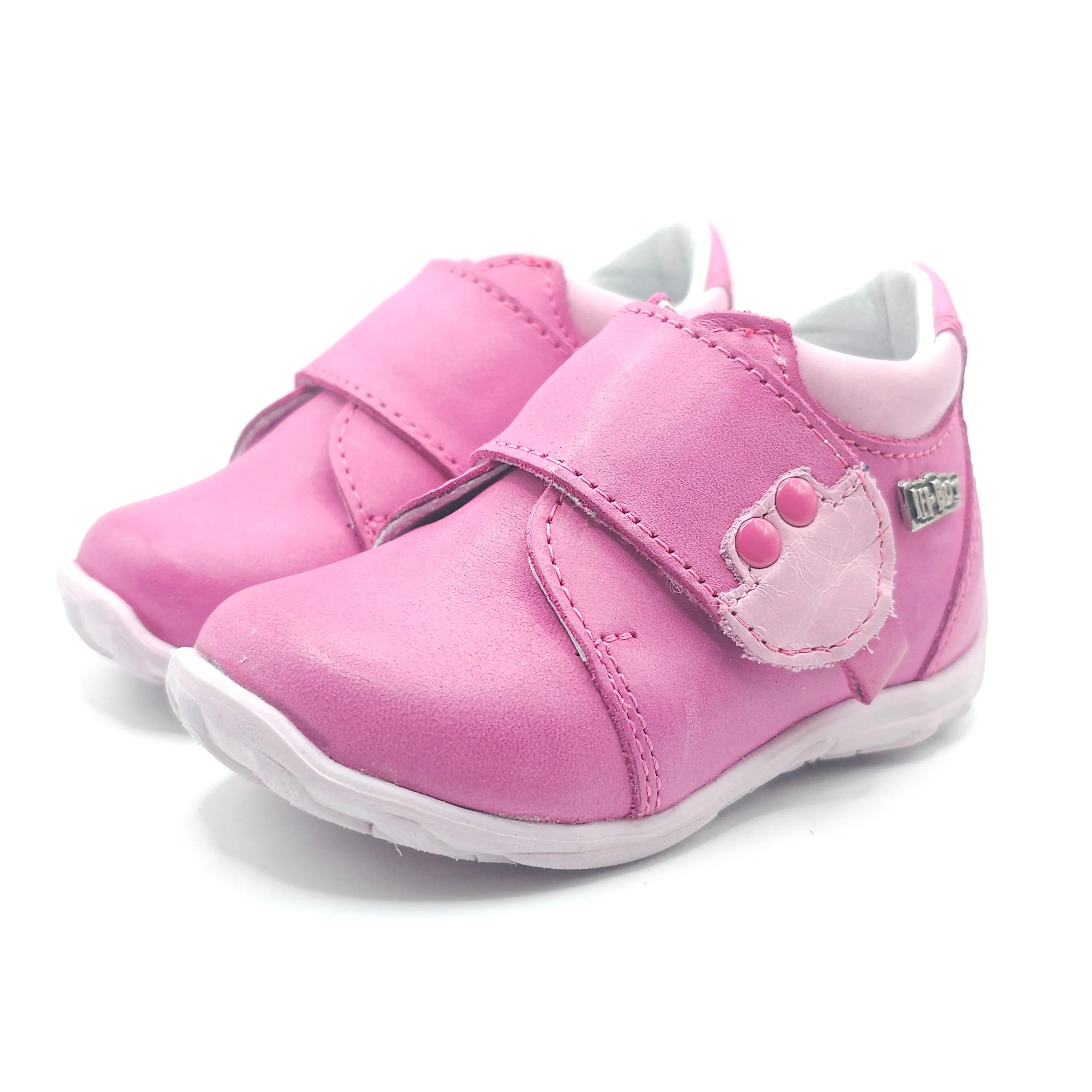 Girls Velcro Shoe In Pink