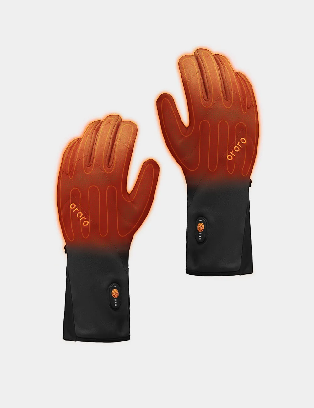 Glasgow Heated Liner Gloves - Black