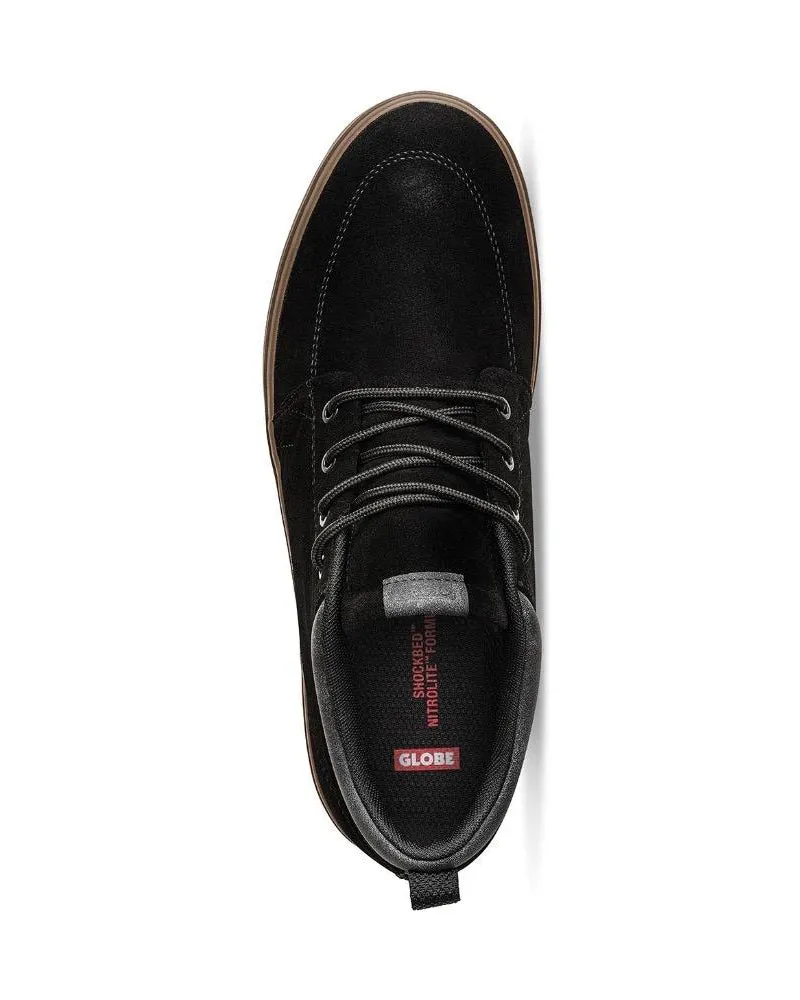 Globe GS Chukka Black Grey Tobacco