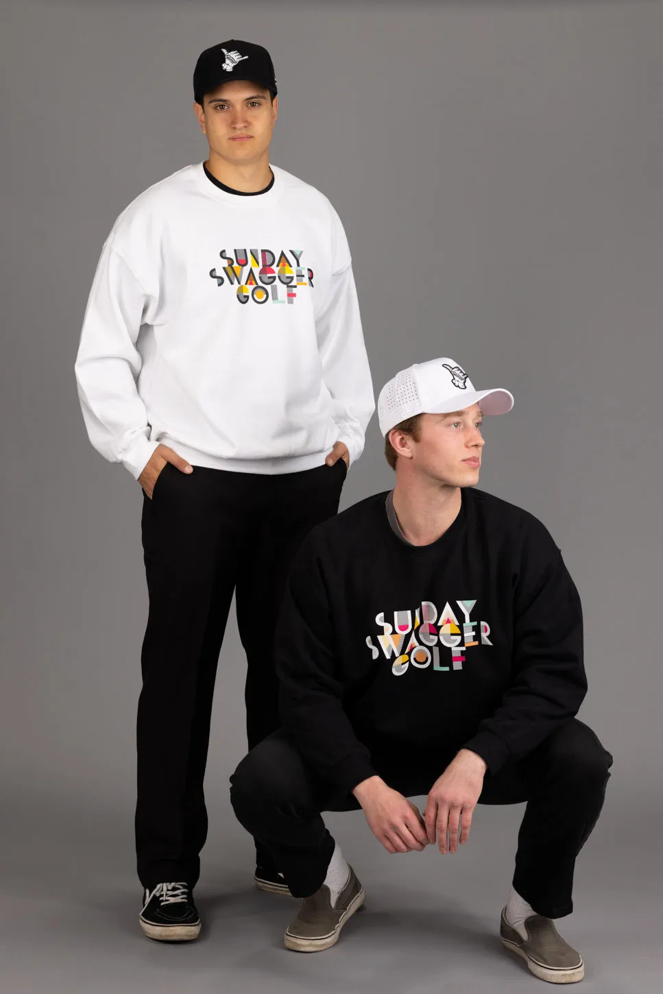 Golf Crewneck - Black