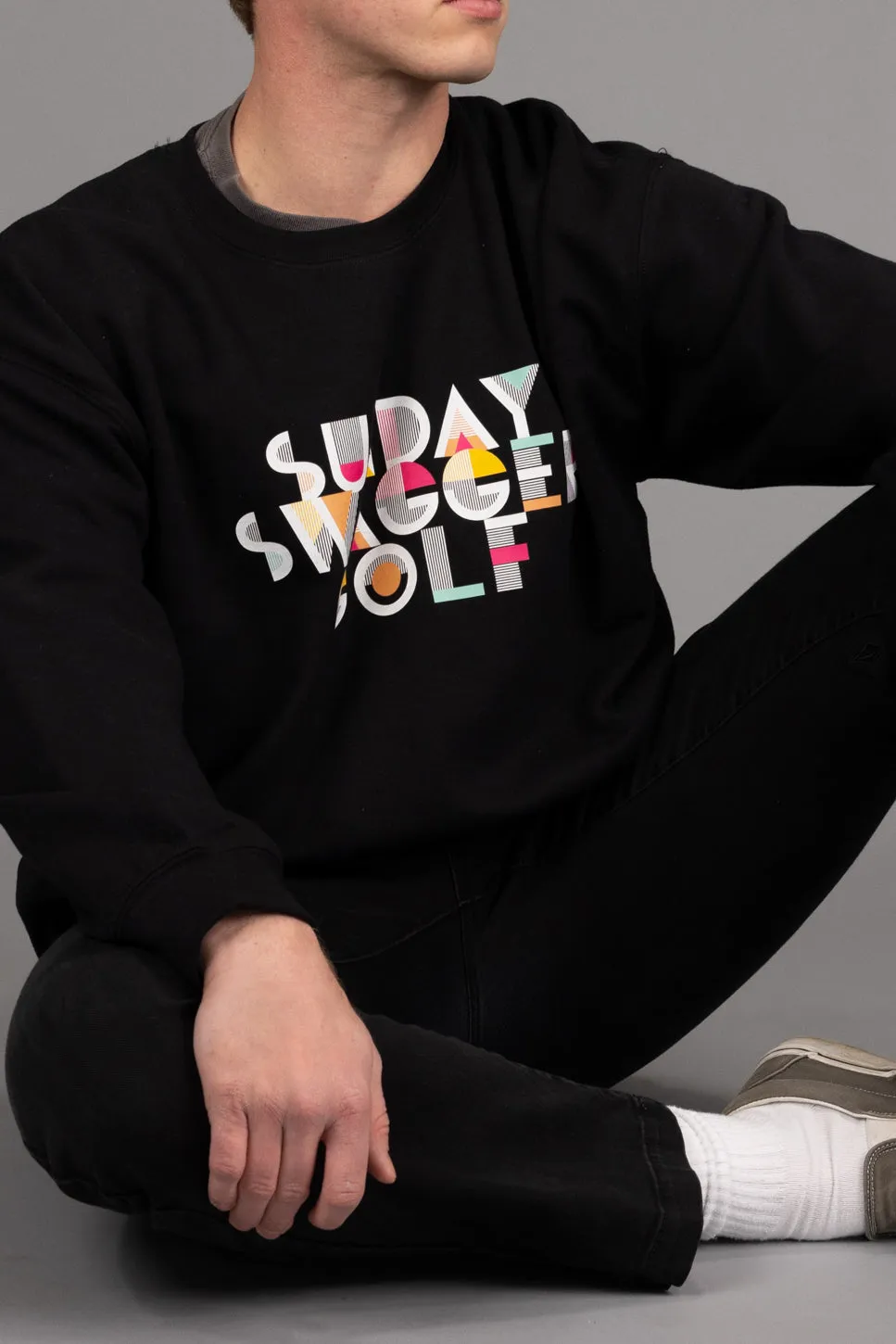 Golf Crewneck - Black