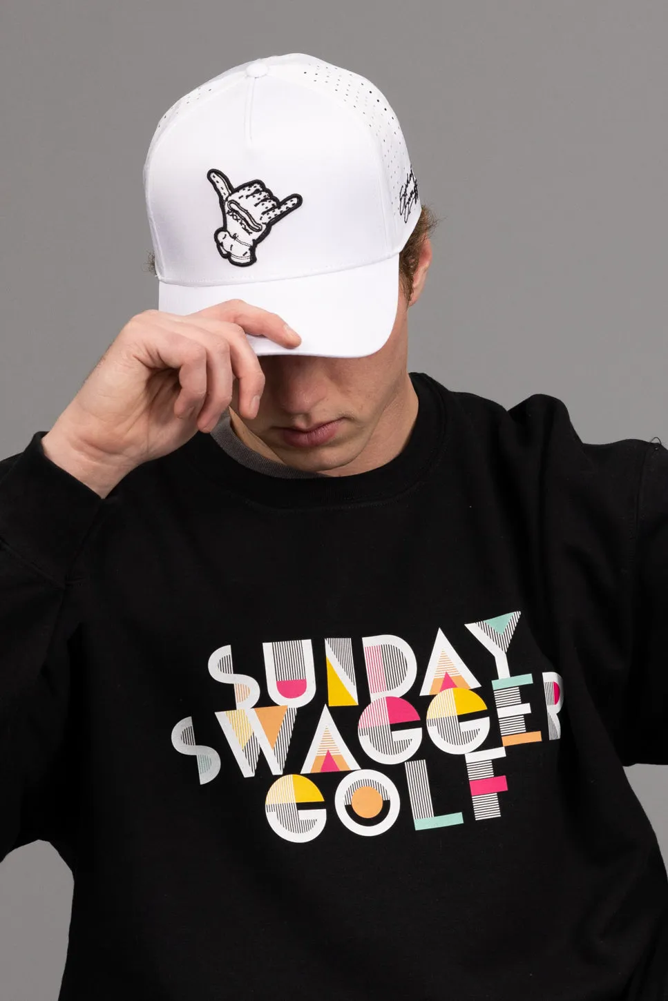 Golf Crewneck - Black