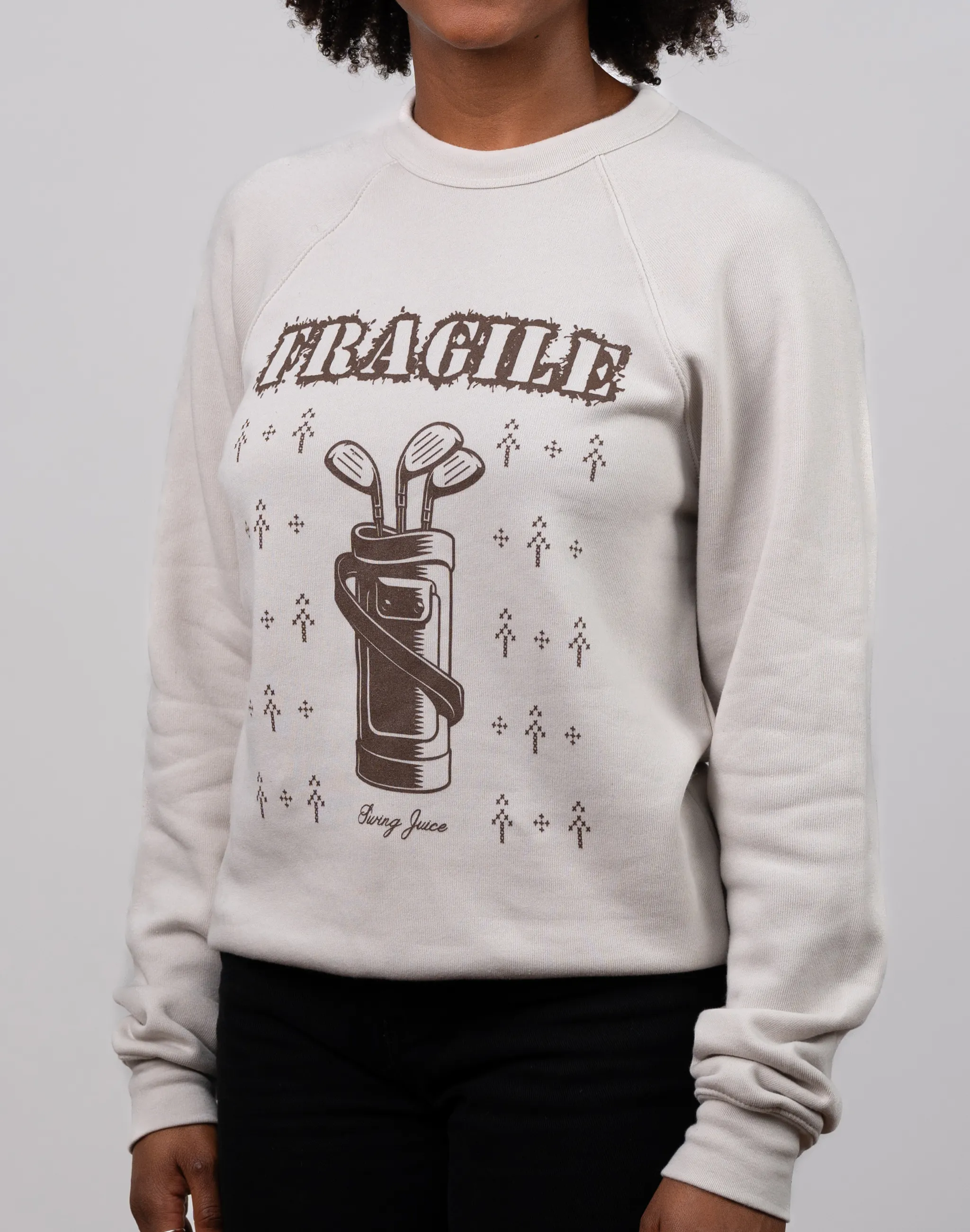 Golf Fragile Unisex Ugly Sweatshirt