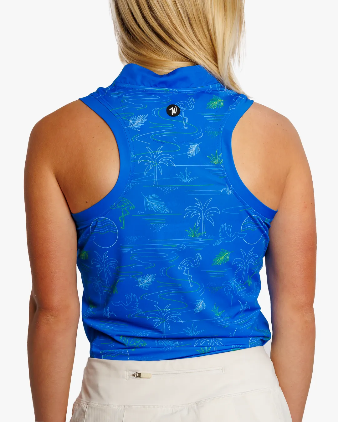 Golf Shores Women's Sleeveless Polo - Racerback