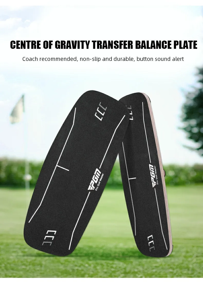 Golf Swing Centre Pressure Plate Position Correction