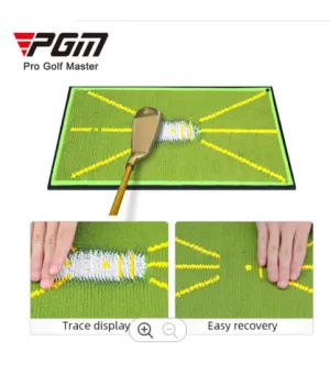 Golf Swing Divot Board Training Aid Path Feedback Mat