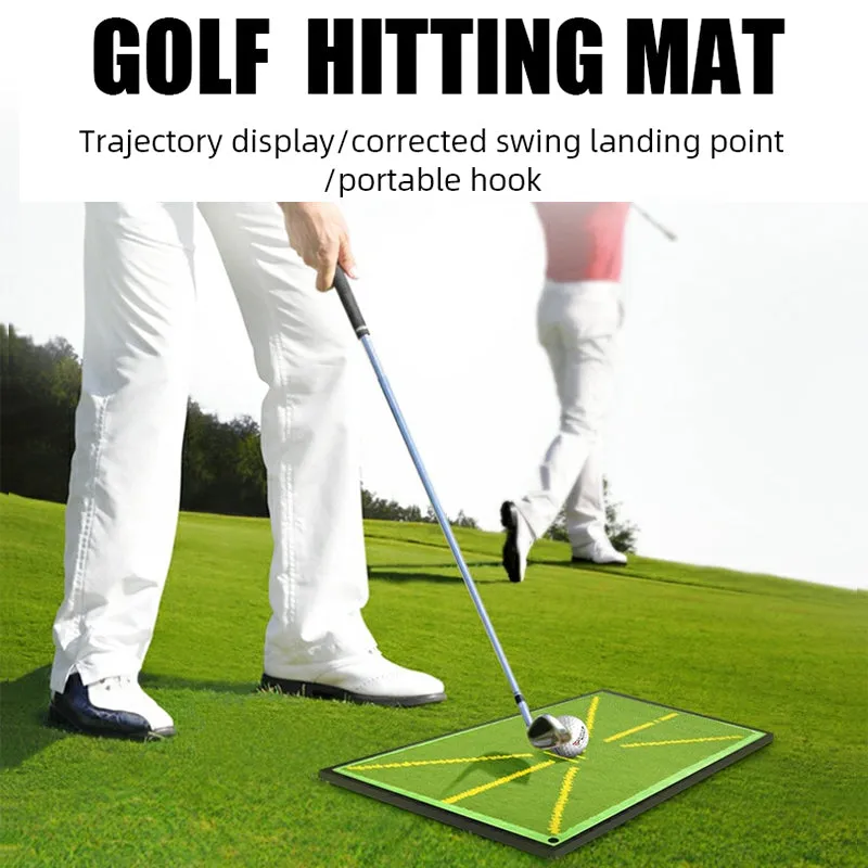 Golf Swing Divot Board Training Aid Path Feedback Mat