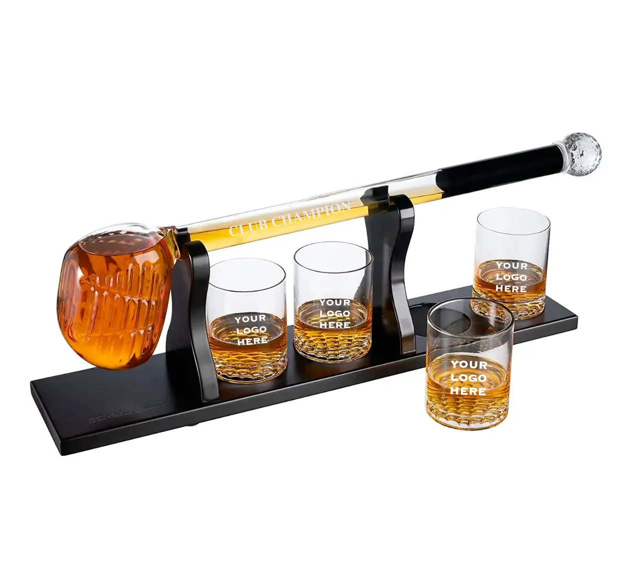 Golf Tournament Golf Club Decanter Set