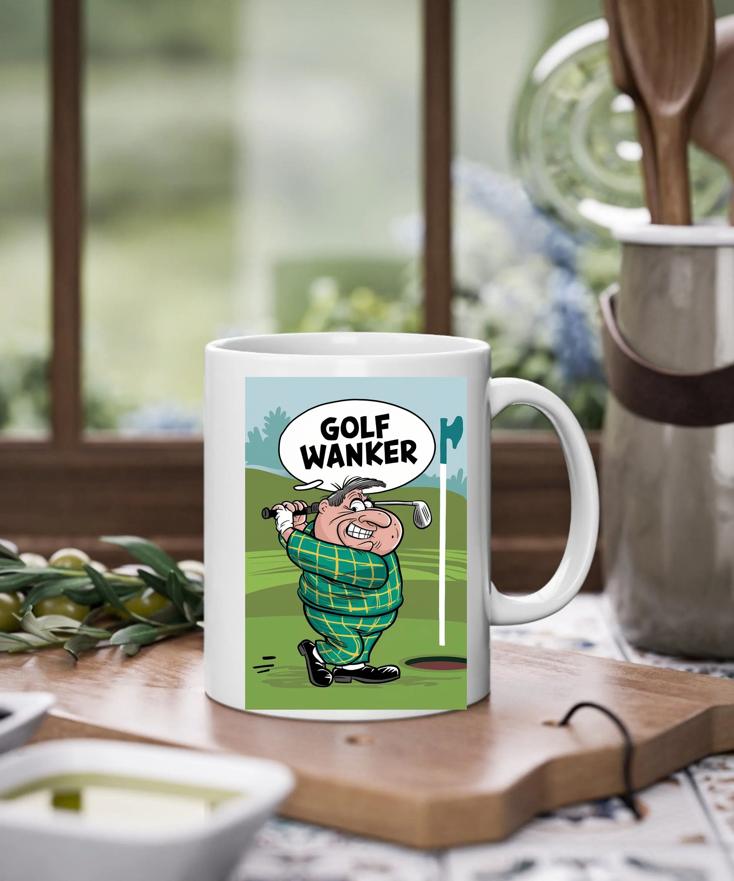 golf wanker  Mug,Golf Gifts For Men Golfer mug,Gifts for Golfers, Coffee Mug for Golfer, Golf Gifts for Dad