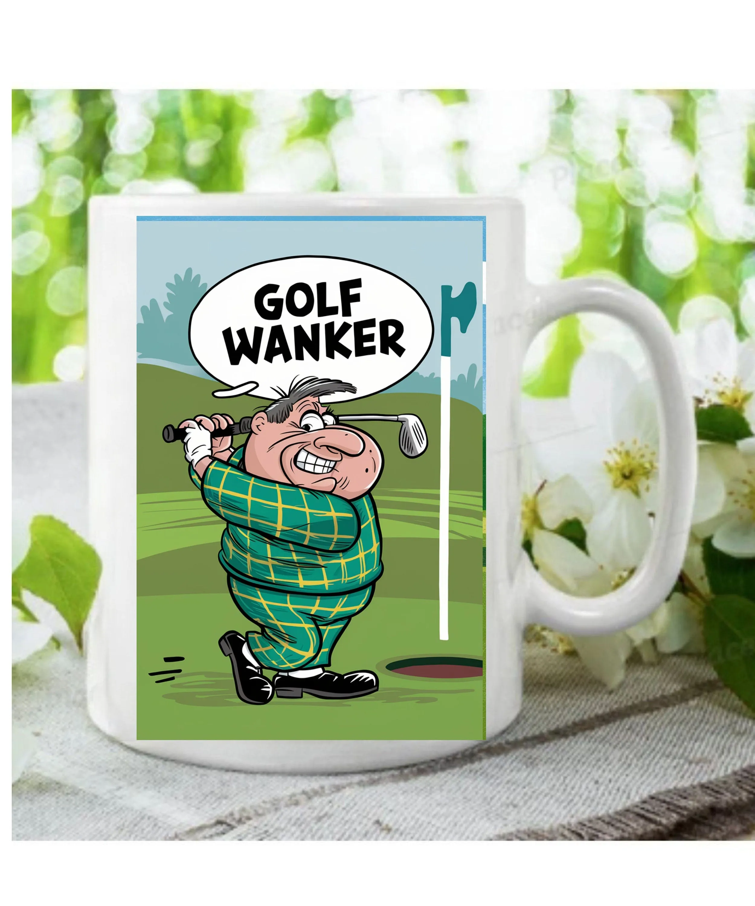 golf wanker  Mug,Golf Gifts For Men Golfer mug,Gifts for Golfers, Coffee Mug for Golfer, Golf Gifts for Dad