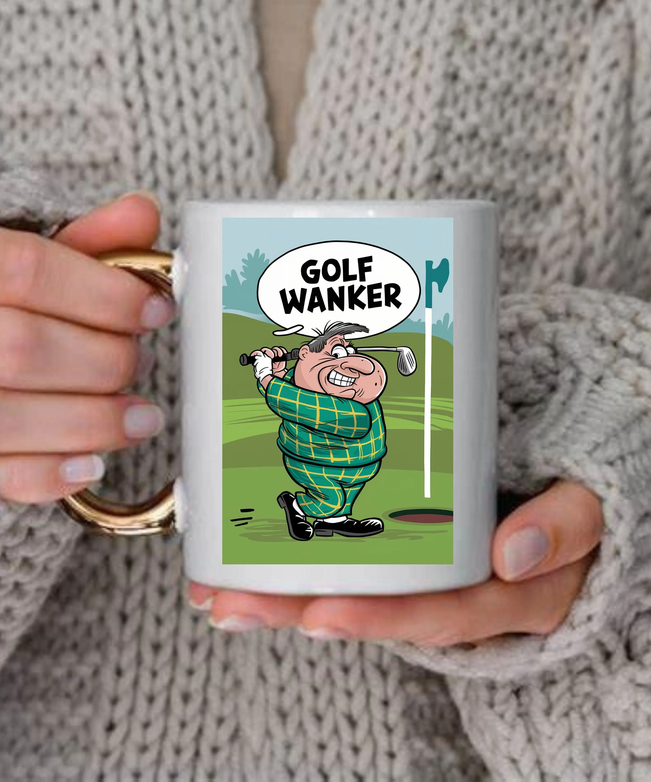 golf wanker  Mug,Golf Gifts For Men Golfer mug,Gifts for Golfers, Coffee Mug for Golfer, Golf Gifts for Dad