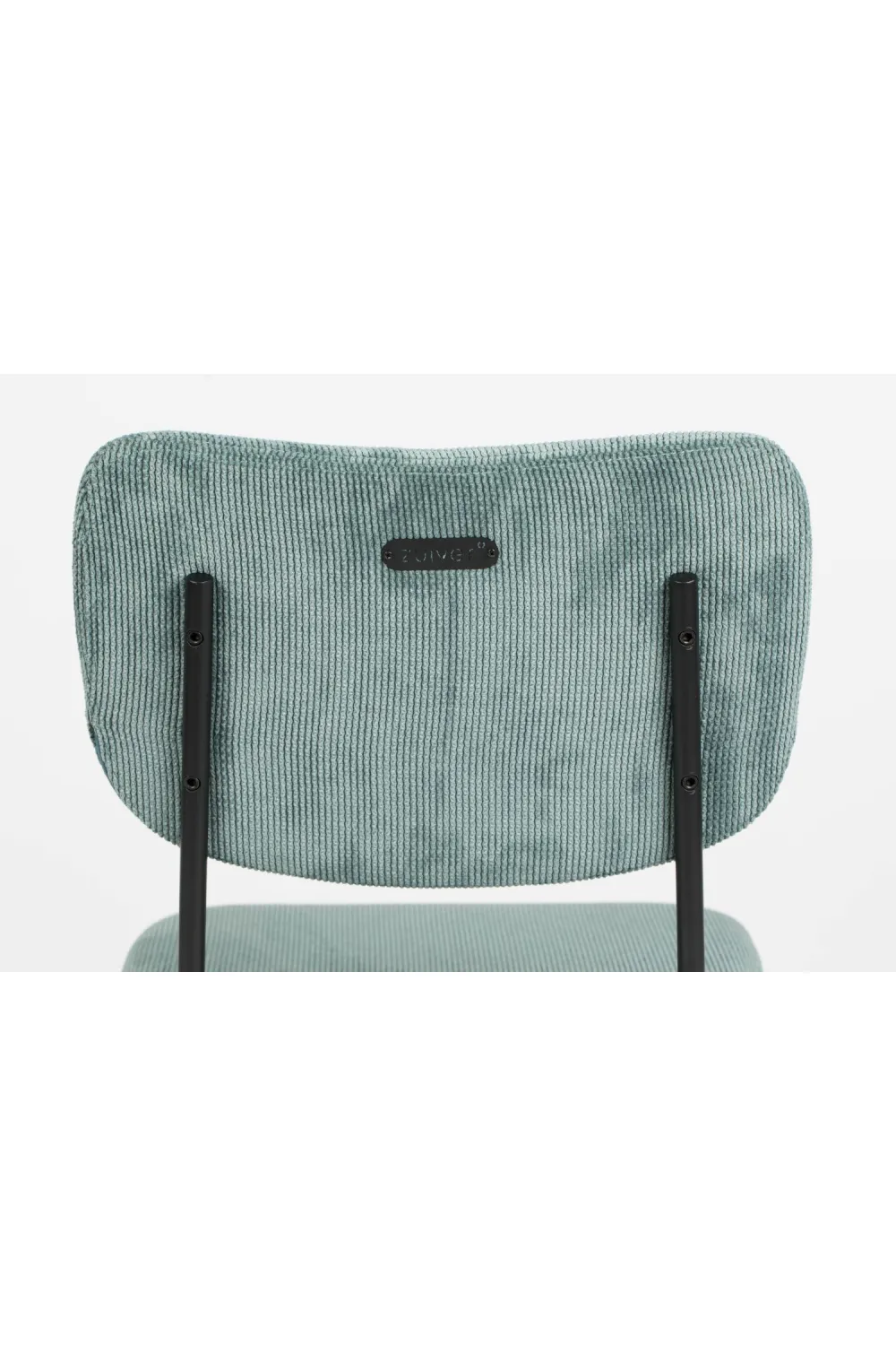 Gray Blue Upholstered Barstools (2) | Zuiver Benson