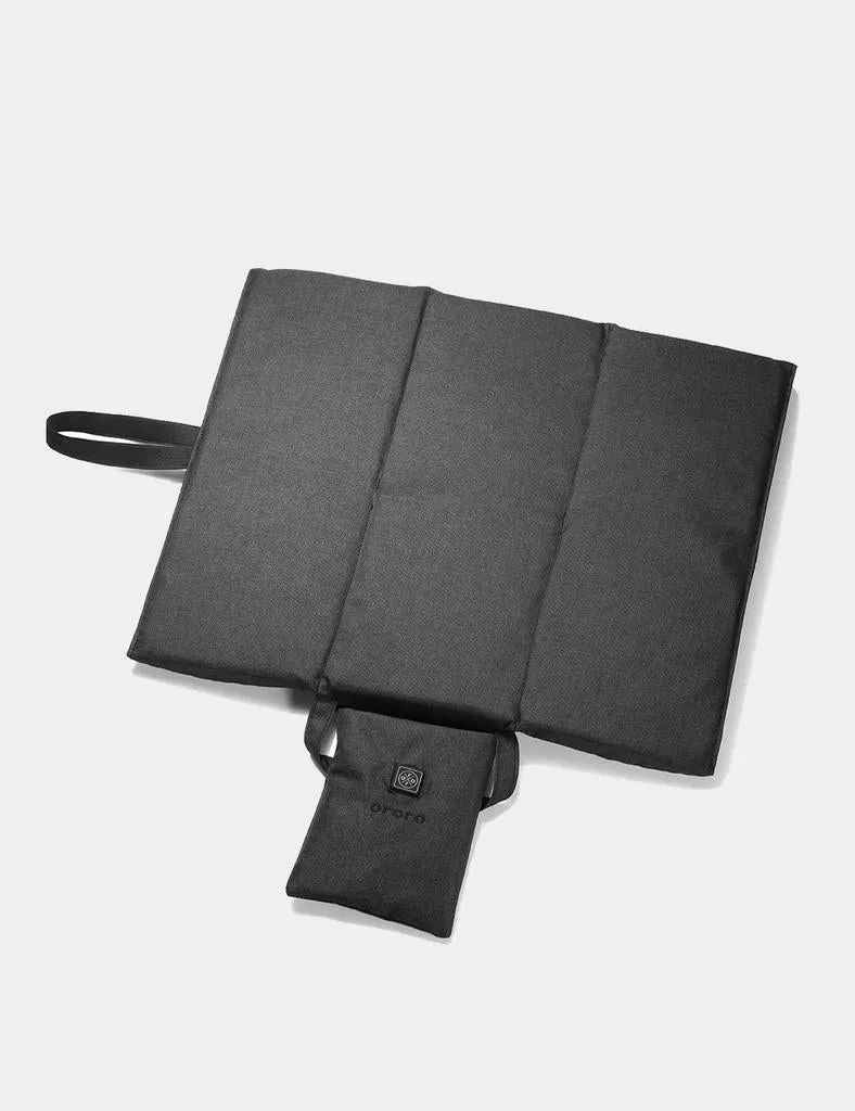 Heated Seat Cushion - Flecking Grey / Black