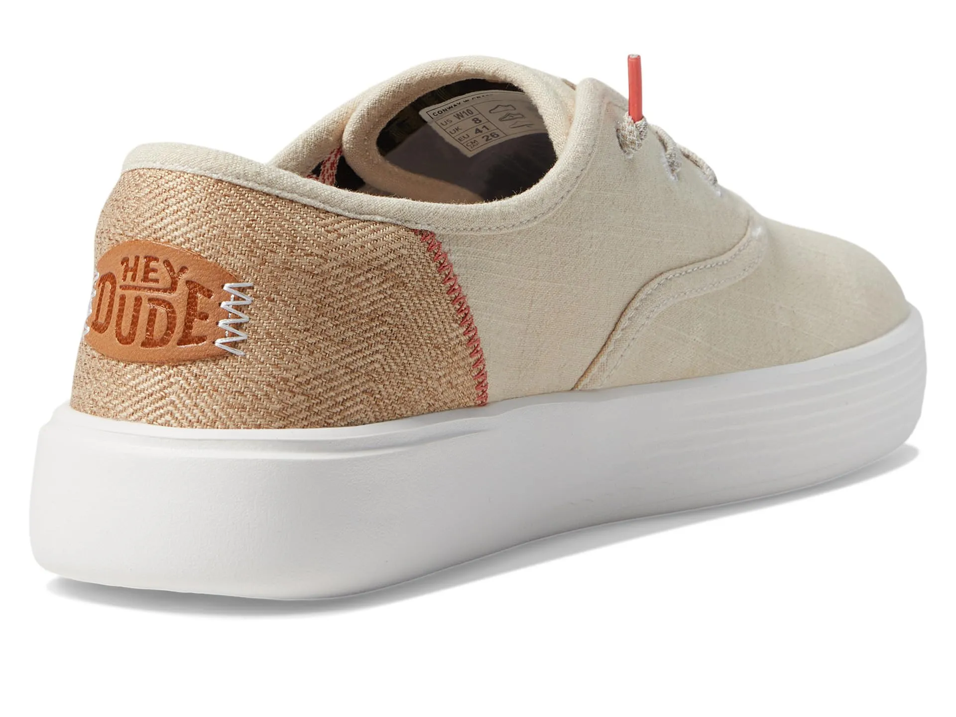 Hey Dude Conway Craft Linen Sneakers