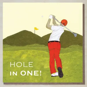 Hole in one card