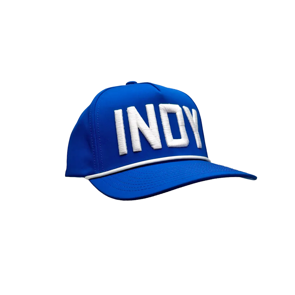 INDY Football Golf Hat Blue