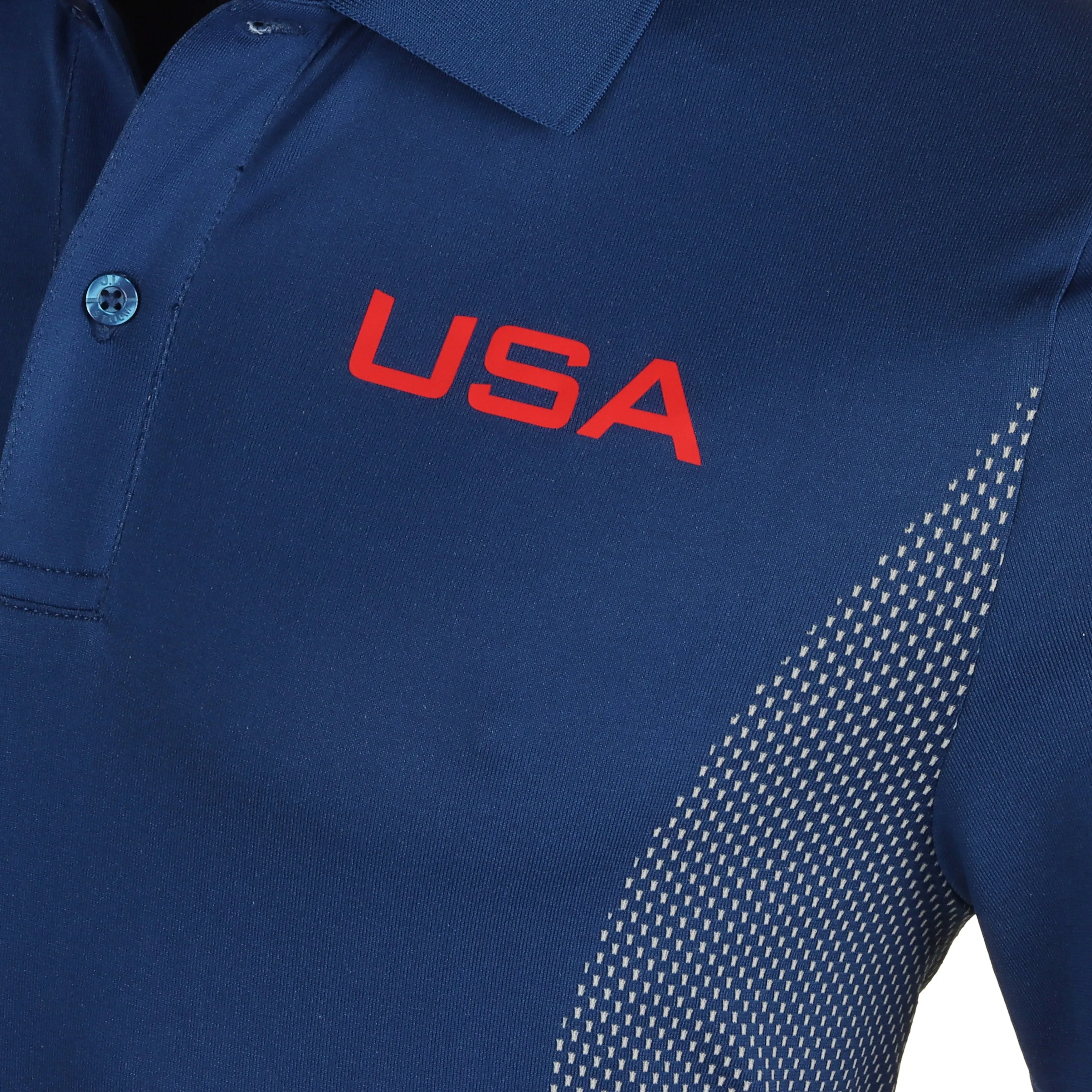 J.Lindeberg Golf x USA Arnaud Seamless Olympic Polo Shirt