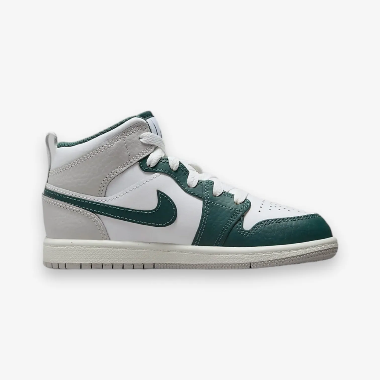 Jordan 1 Mid SE PS White Oxidized Green Sail Preschool Sizes FQ8087-103