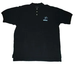 Kansas City Brigade Chase Edward Black 3 Button Cotton Polo Golf T-Shirt