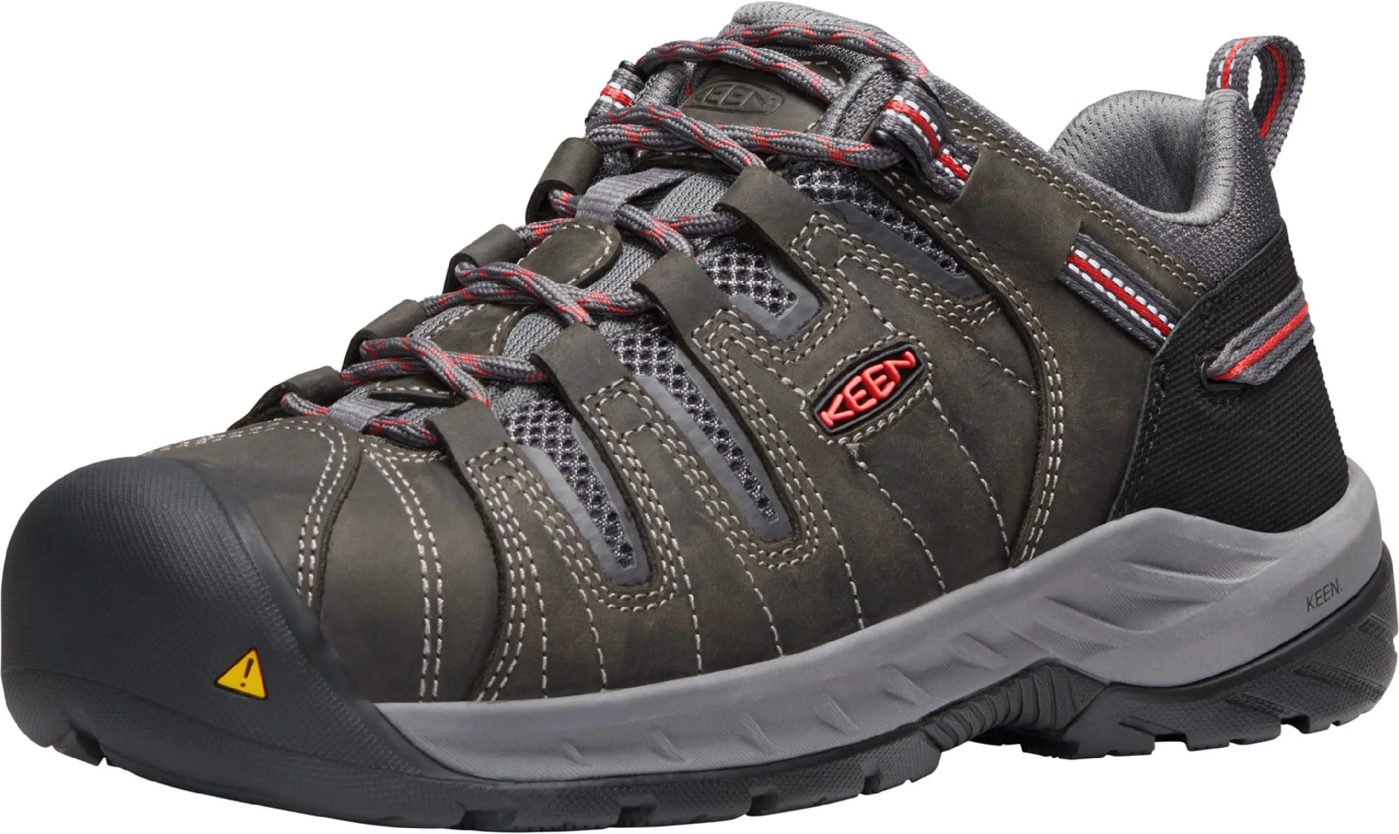 'Keen Utility' Women's Flint II EH Steel Toe - Magnet / Rose