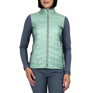 KJUS Women's Retention Golf Jacket - Mineral/Steel Blue