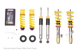 KW Coilover Kit V3 Bundle - VW Golf R MKVIII with electronic dampers