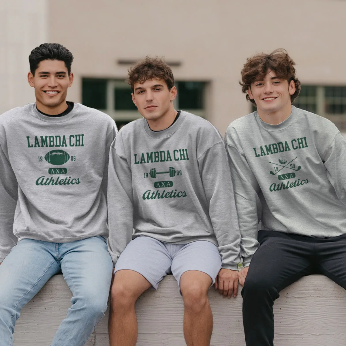 Lambda Chi Athletic Crewneck