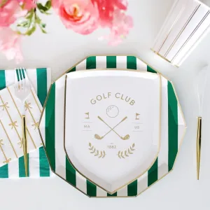 Le Golf Small Party Plates x 8