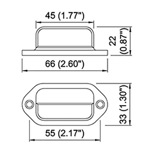 LED Golf Cart License Plate Light