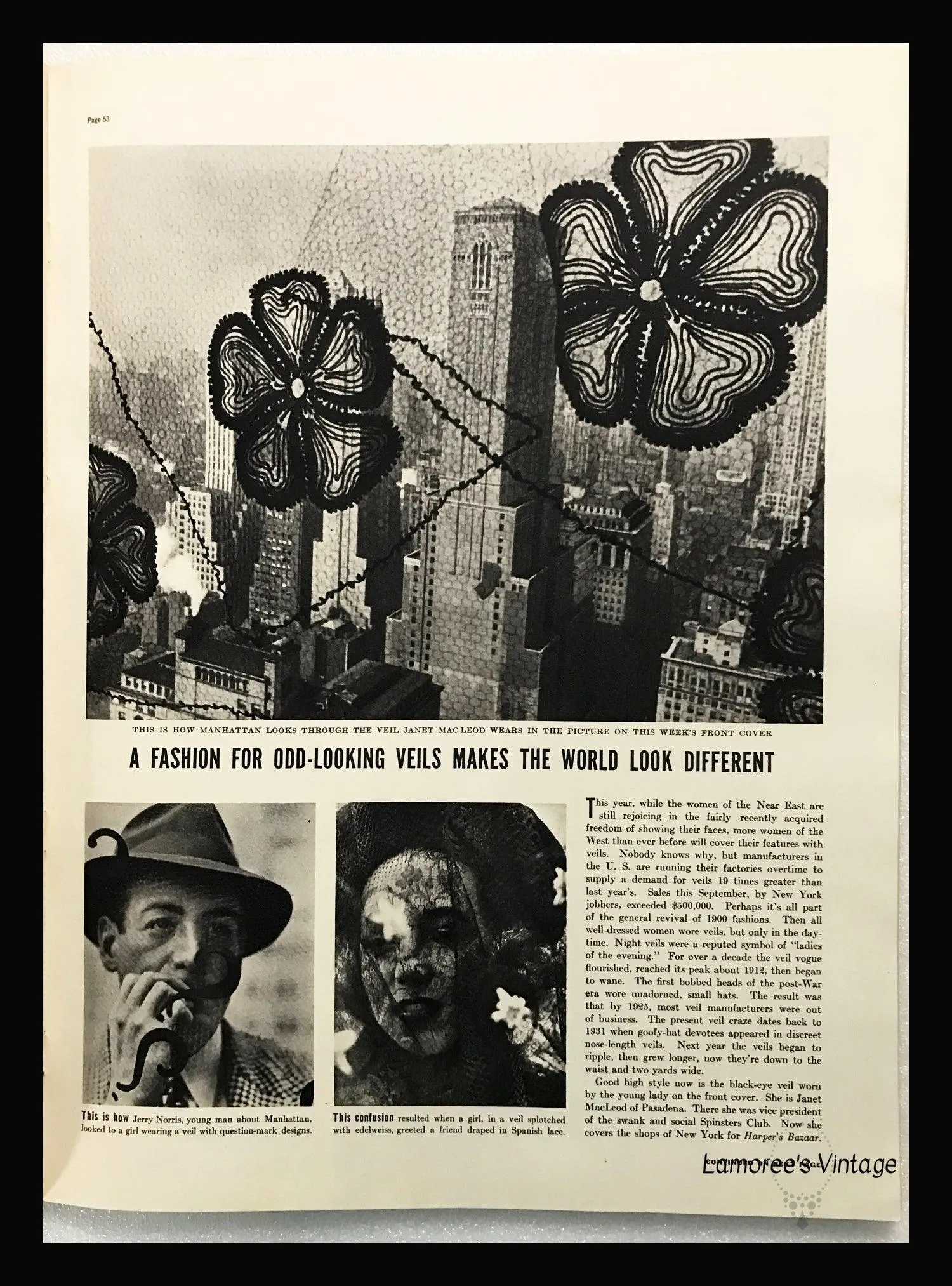 Life Magazine, October 18, 1937