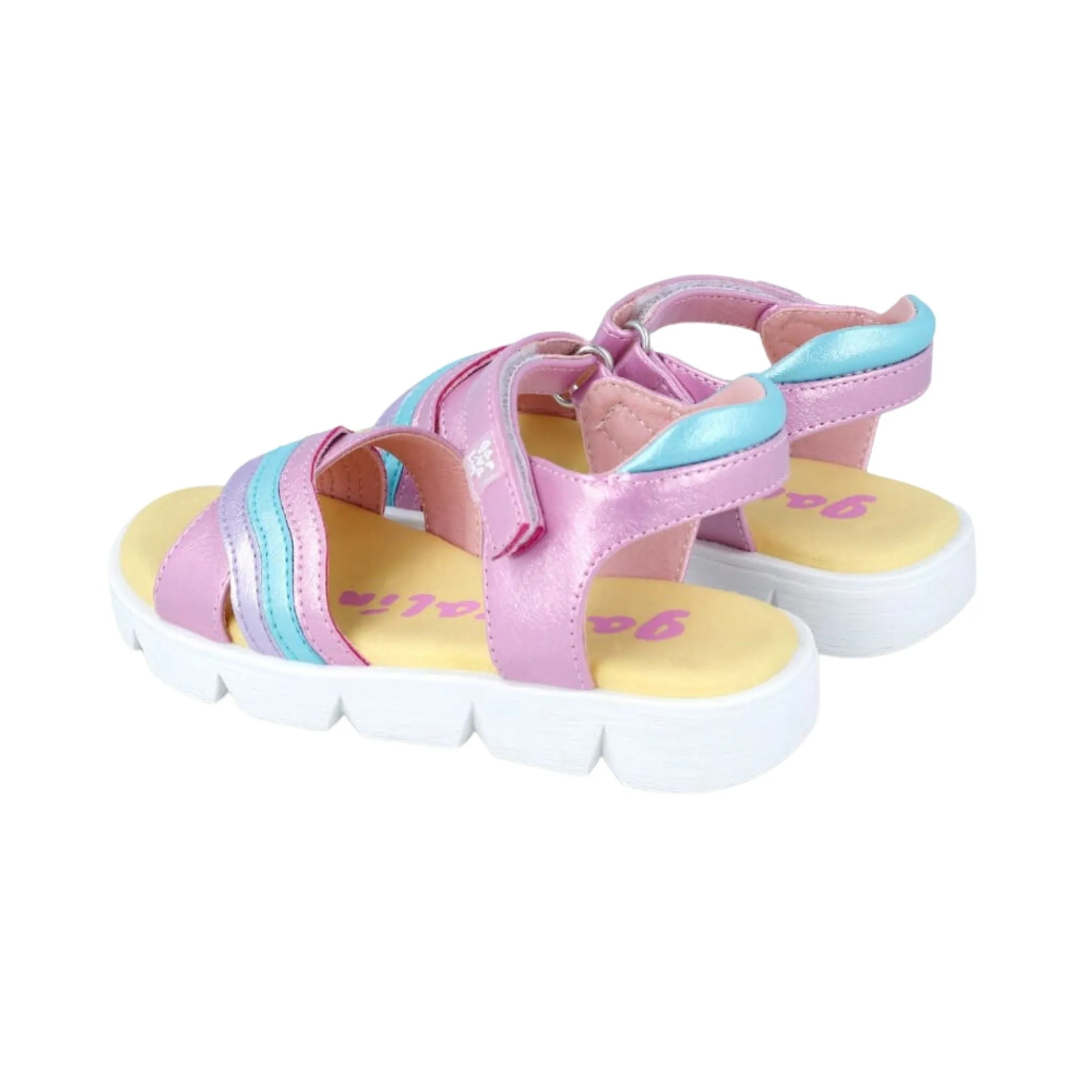 Magenta Trio Sandals