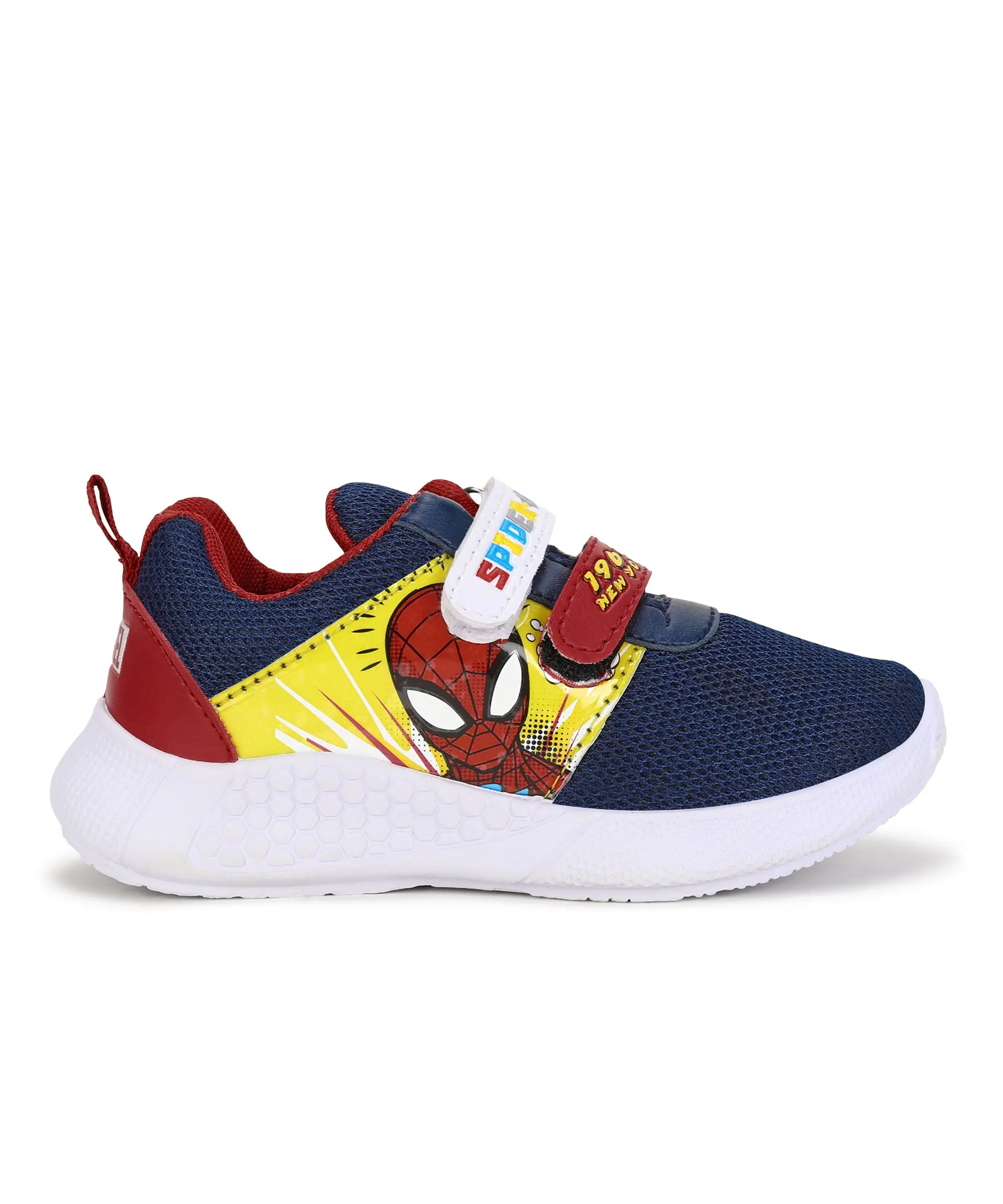 Marvel Spiderman MK8010K Casual Shoes for Kids | Comfortable and Stylish Footwear for Boys | Durable Construction, Cushioned Support, and Stylish Velcro Design | Ideal for Everyday Use Blue