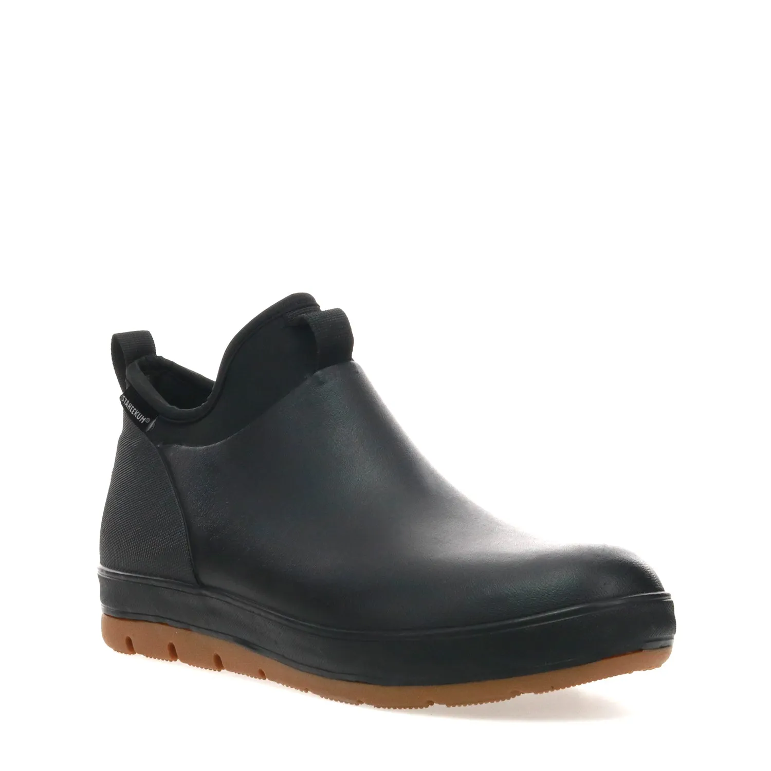 Men's Neoprene Ankle Rain Boot - Black