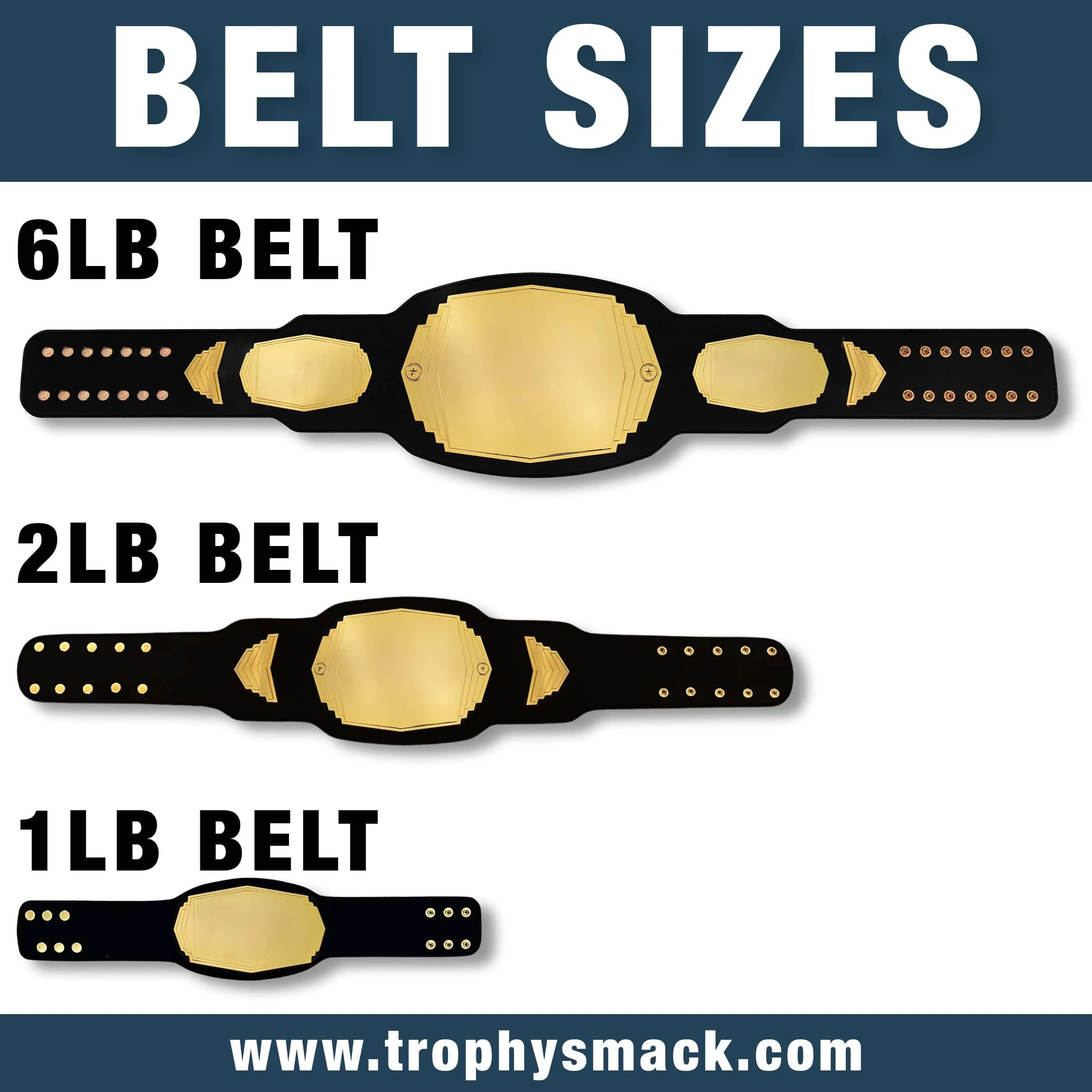 Mini Championship Belt - Custom 1lb Title Belt