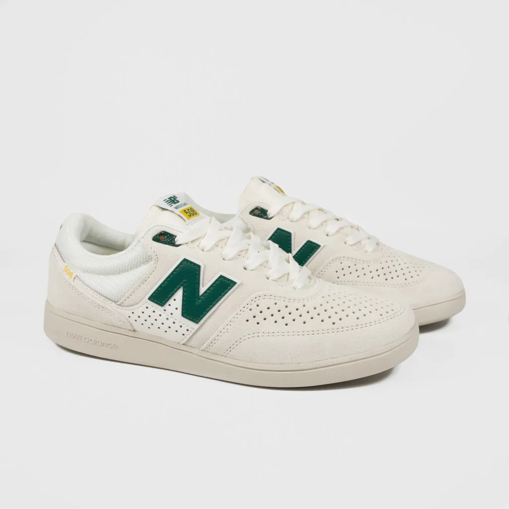 New Balance Numeric - 508 Brandon Westgate Shoes - Sea Salt / Green