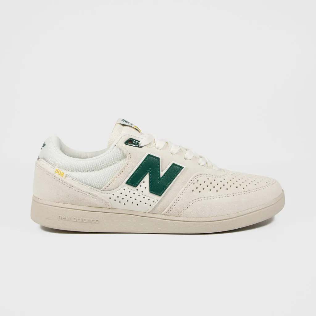 New Balance Numeric - 508 Brandon Westgate Shoes - Sea Salt / Green