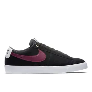 Nike Shoes Blazer Low GT - Black/Villain Red - White/Brown Gum