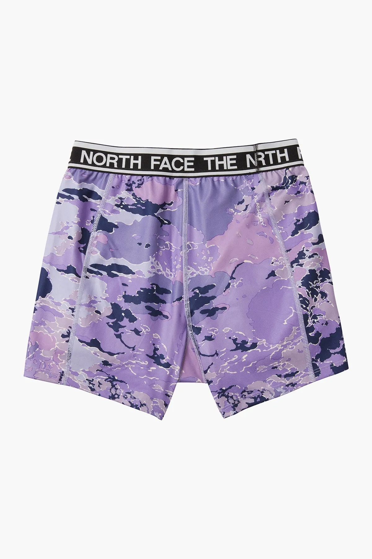 North Face Active Girls Bike Shorts - Sweet Lavender Camo