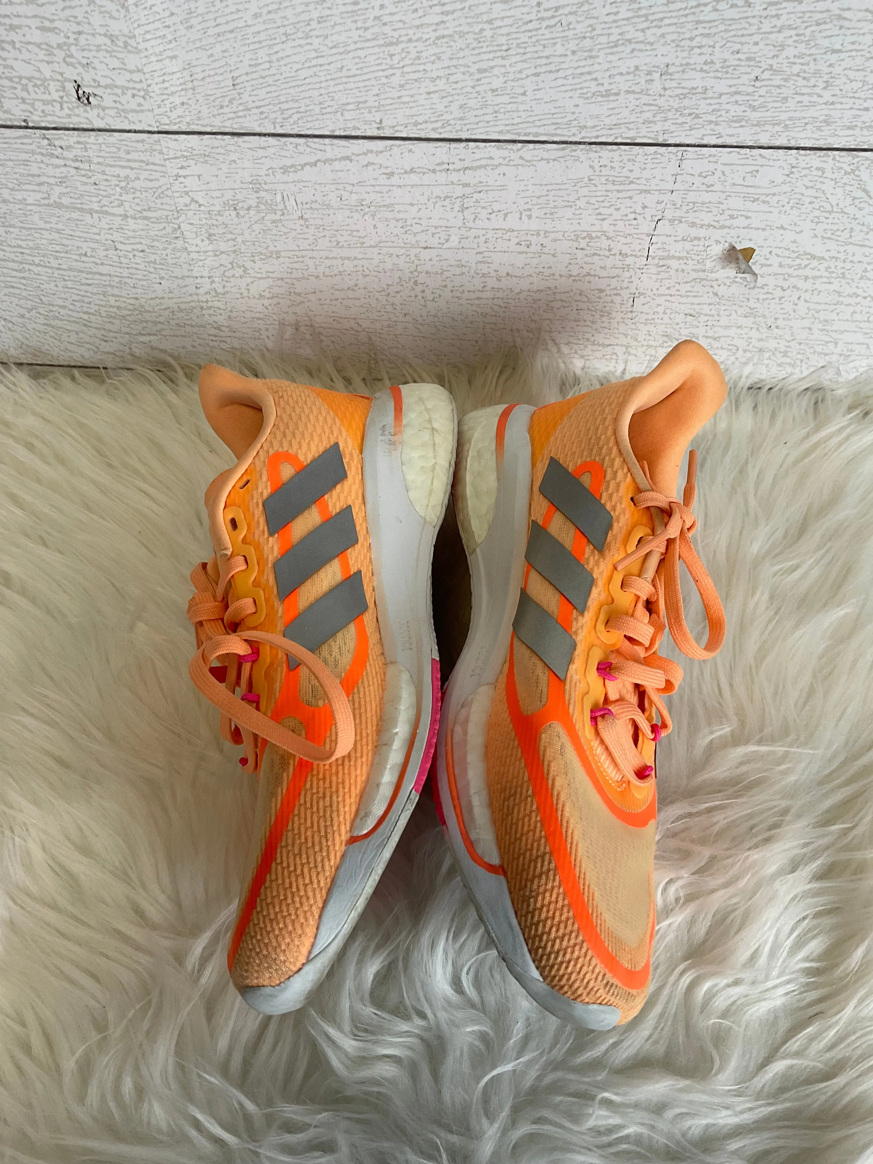 Orange Shoes Athletic Adidas, Size 6