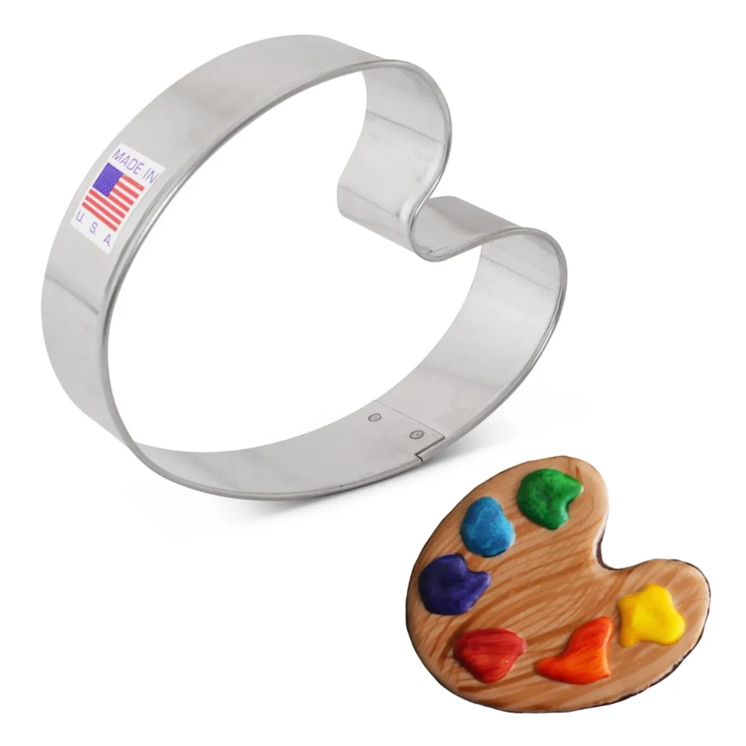 Paint Palette Cookie Cutter