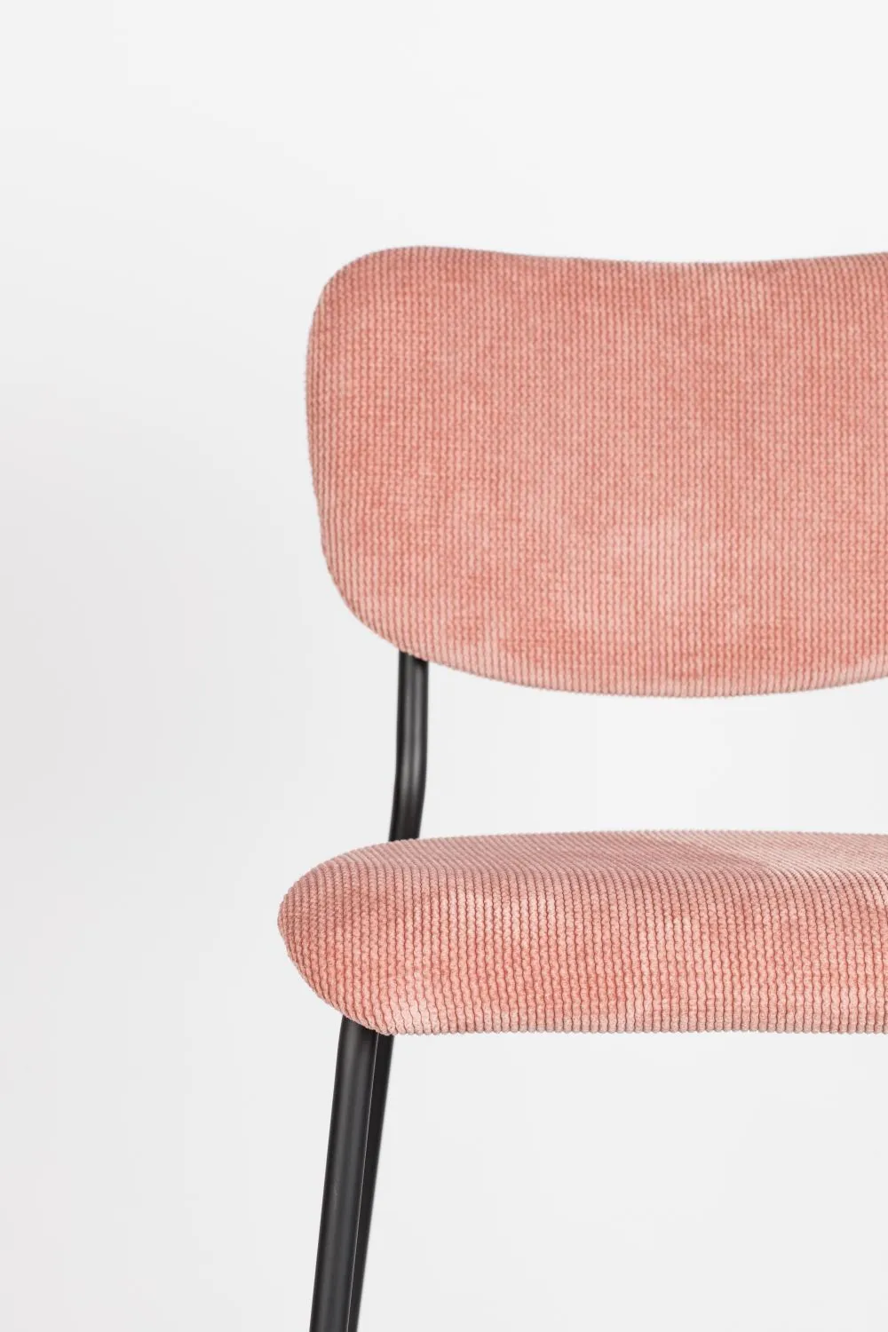 Pink Upholstered Barstools (2) | Zuiver Benson