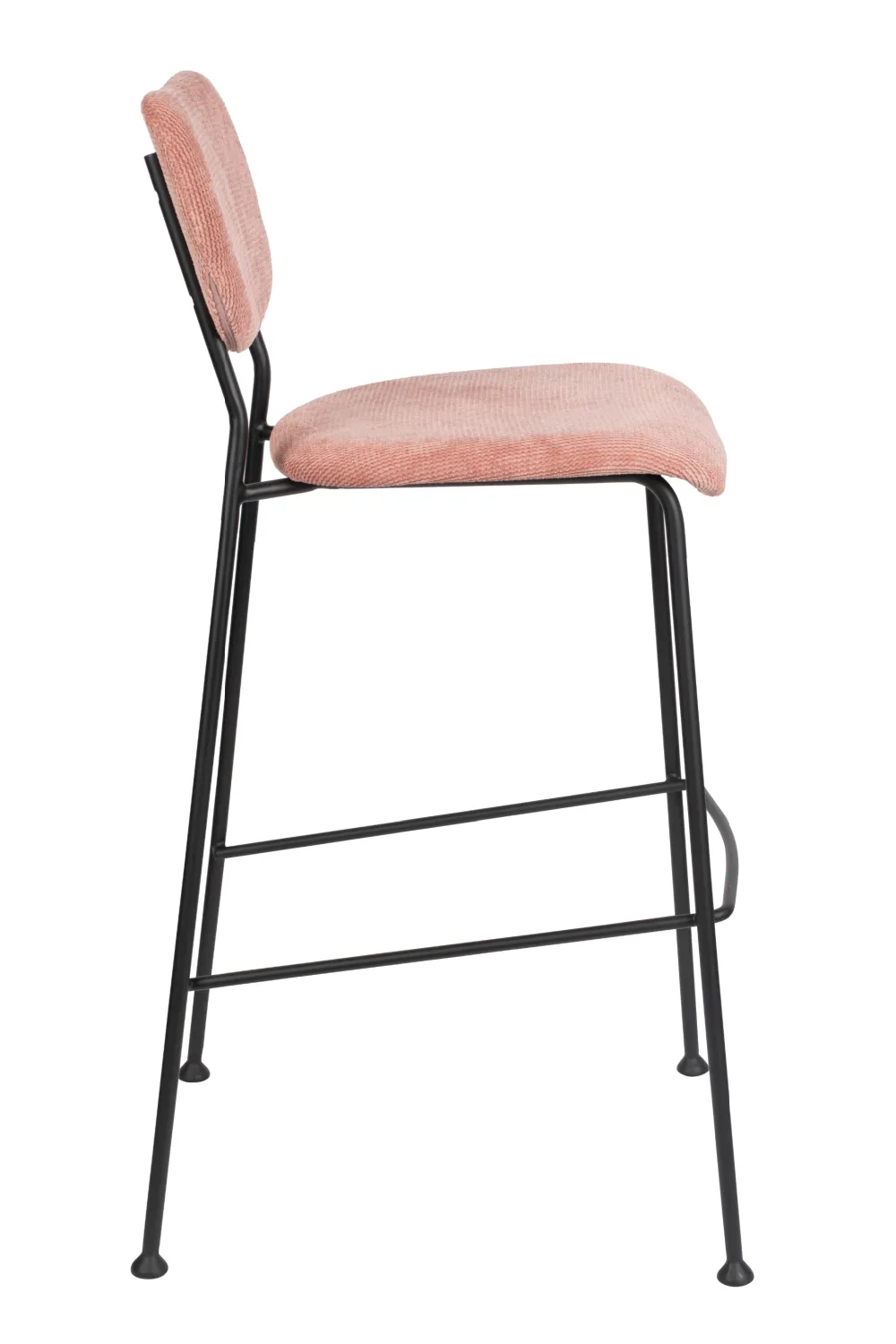 Pink Upholstered Barstools (2) | Zuiver Benson