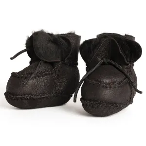 pram shoe: pure black