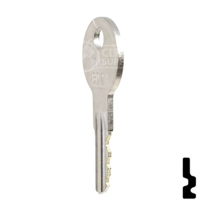 Precut Key Blank | Golf Cart | BD24