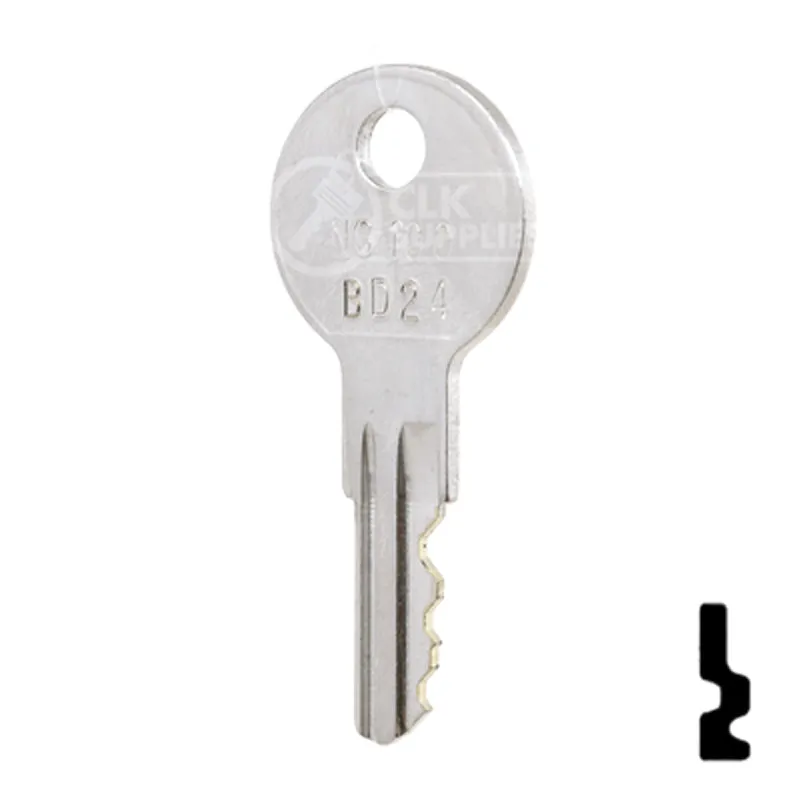 Precut Key Blank | Golf Cart | BD24