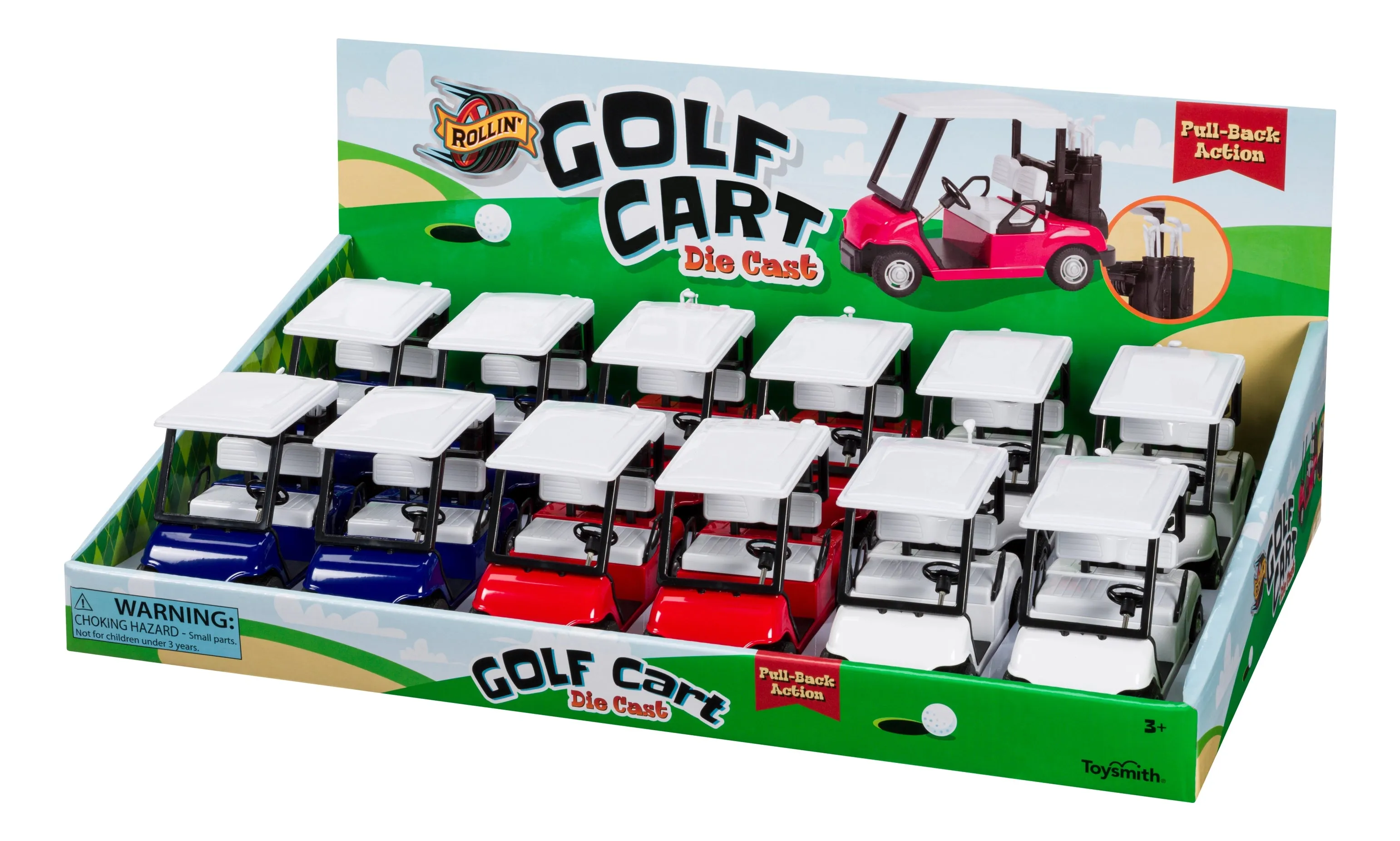 Pull-Back Golf Cart Toy